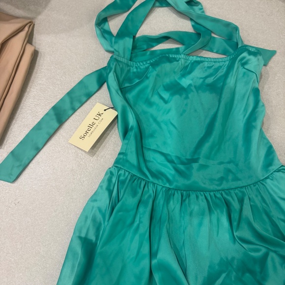 Sorelle uk Tilly dress emerald - Picture 2 of 3